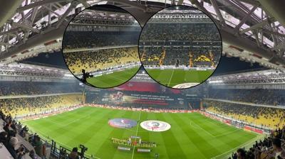 Fenerbah�e taraftar�ndan tepki! Kad�k�y'de trib�nler bo� kald�