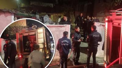 �fkeli gelin deh�eti! Kay�nvalidesi ve kay�npederinin evini ate�e verdi