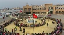 Ribat'tan Gazze'de 50 bin ki�ilik iftar