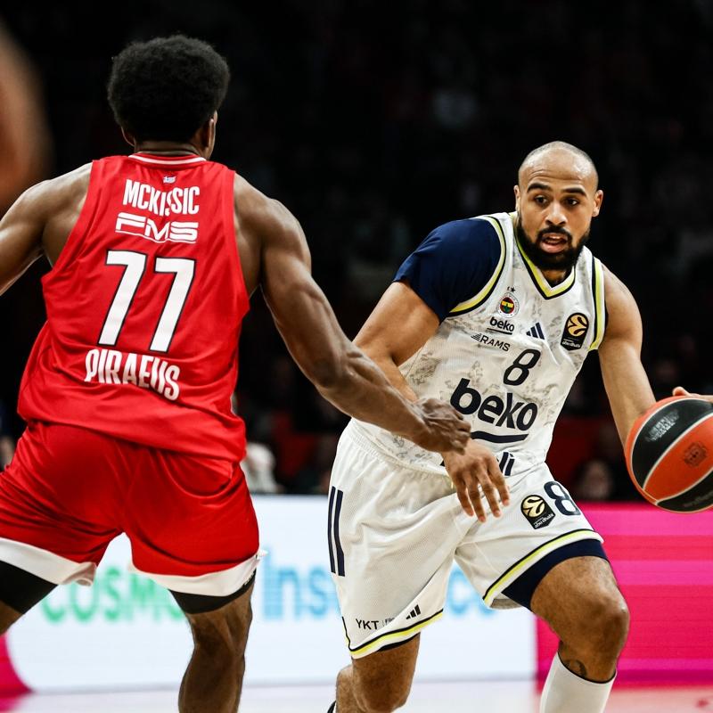 Fenerbah�e Beko, erteleme ma��nda Olympiakos'a kar�� kay�p