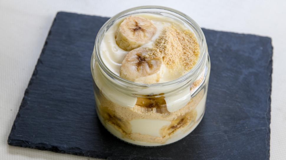 Muzlu magnolia tarifi! En hafif ve pratik sütlü tatlı