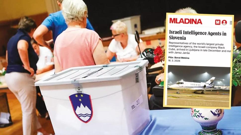 Siyonist'ten Slovenya'daki se�imlere Filistin �antaj�