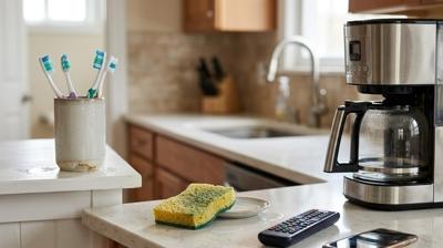 Evinizdeki gizli mikrop yuvalar�: Temiz san�yorsunuz ama yan�l�yorsunuz