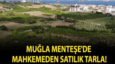 Mu�la Mente�e'de mahkemeden sat�l�k tarla!