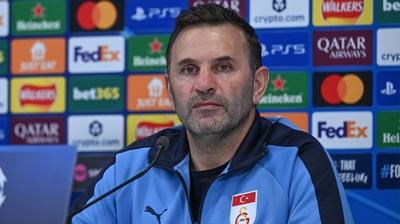 Okan Buruk dev ma� �ncesi konu�tu! 'Oyuncular�ma inan�yorum'