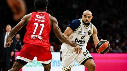 Fenerbah�e Beko, erteleme ma��nda Olympiakos'a kar�� kay�p