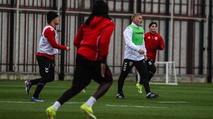 Samsunspor'da Rayo Vallecano ma�� haz�rl�klar� tamamland�