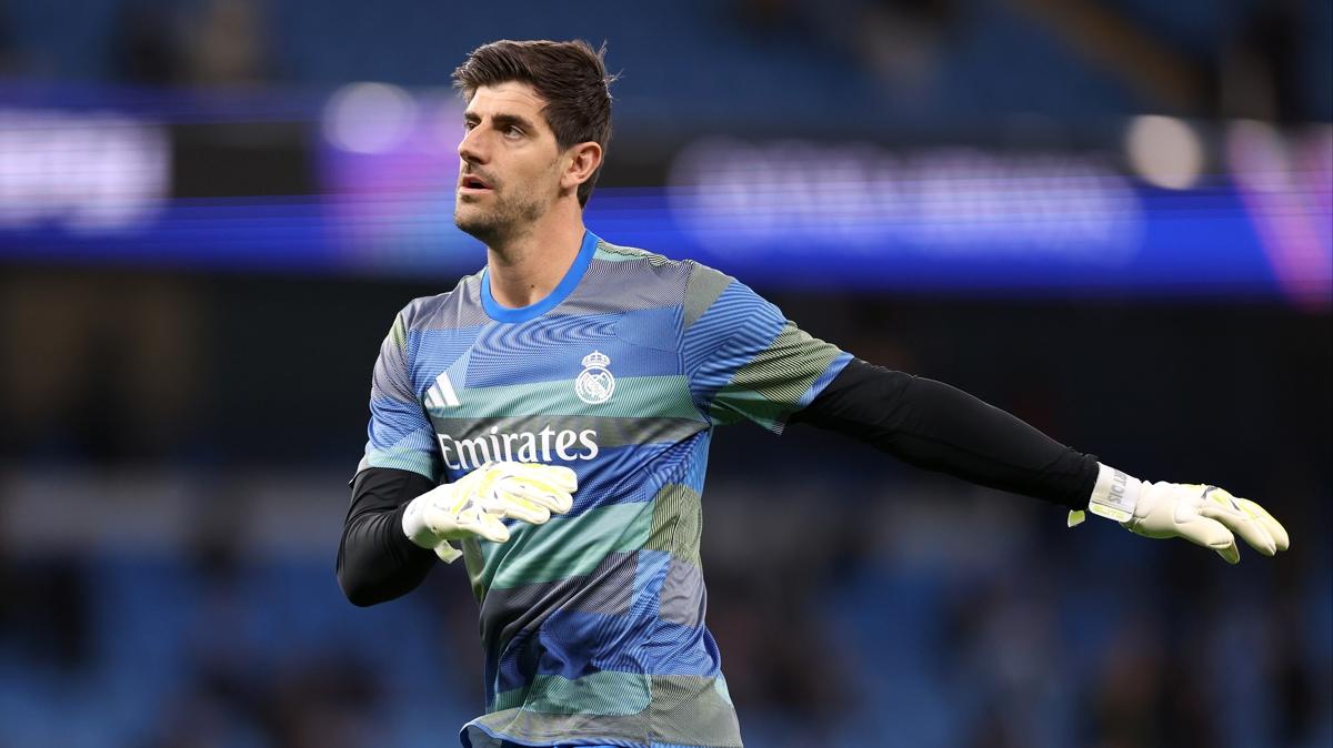Thibaut Courtoisin Real Madrid Atletico Madrid foto�raflar� resimleri