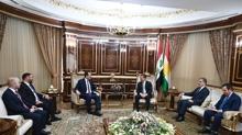 Sald�r�lar sonras� ilk g�r��me T�rkiye ile! Barzani'den Ankara'ya ''g�ven'' diplomasisi