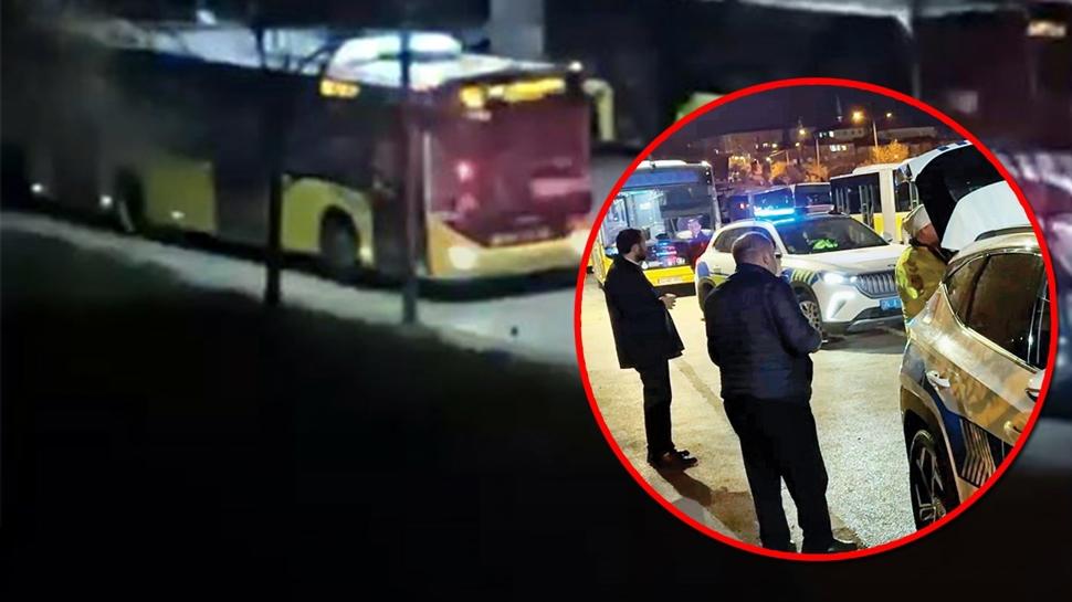 �ETT'de alkoll� rezaleti! Ger�ek duraklar� kar��t�r�nca ortaya ��kt�