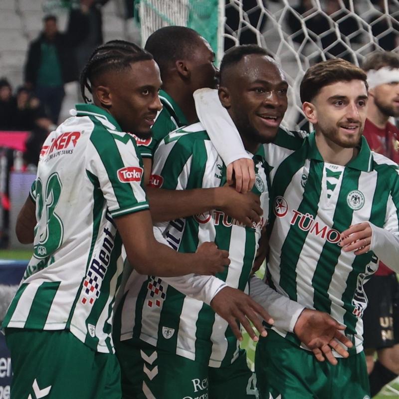 Konyaspor, Gen�lerbirli�i'ni tek golle ge�ti