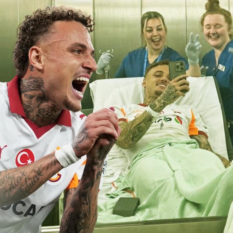 Noa Lang ameliyat oldu! Hastaneden payla��m yapt�