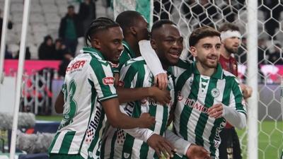 Konyaspor, Gen�lerbirli�i'ni tek golle ge�ti