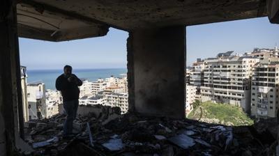 L�bnan'da �srail'in sald�r�lar� sonucu �l� say�s� 1000'i a�t�