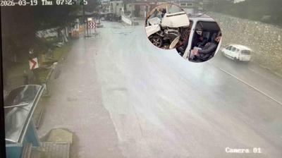Saniyeler i�inde sava� alan�na d�nd�! Bayram �ncesi feci kaza: 7 yaral�