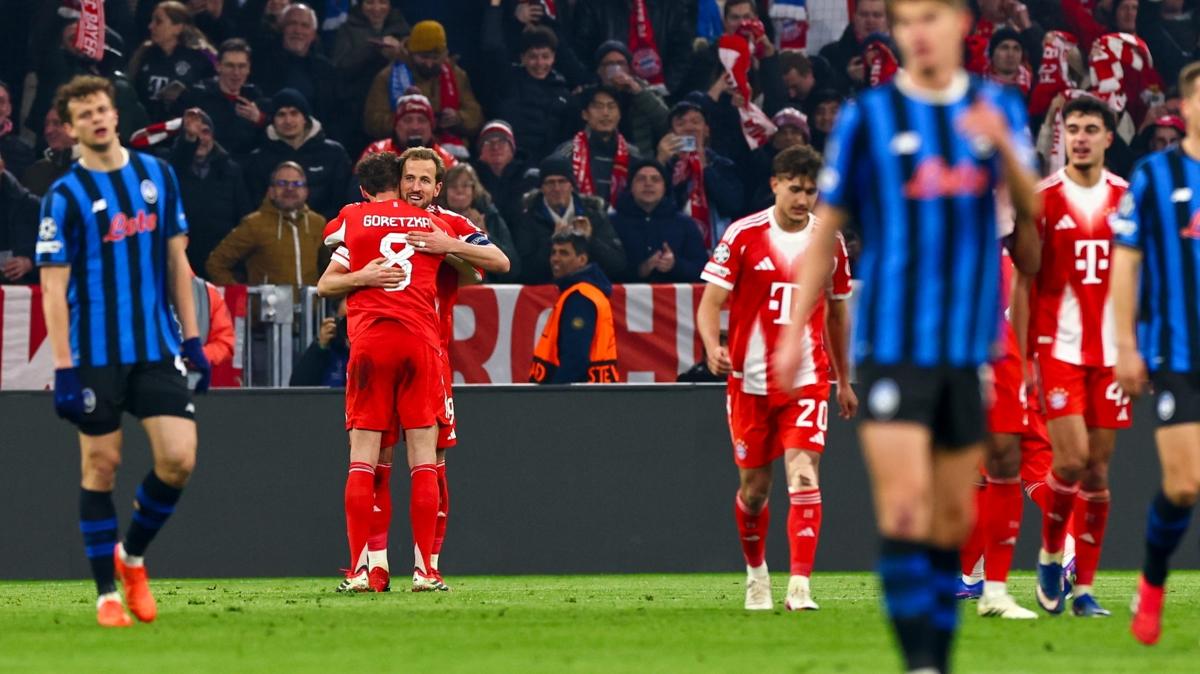 bayern m�nih �ampiyonlar ligi atalanta foto�raflar� resimleri
