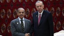 Ba�kan Erdo�an, Pakistan Ba�bakan� �erif ile g�r��t�