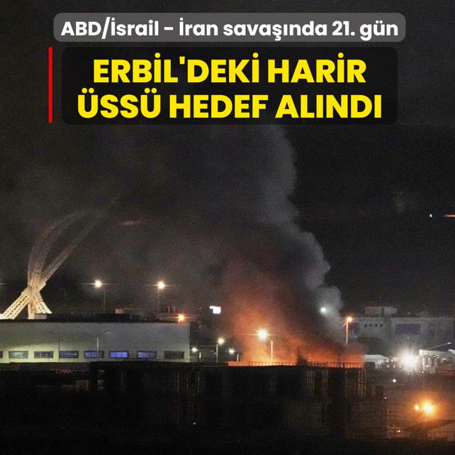ABD/�srail - �ran sava��nda 21. g�n... Erbil'deki �s hedef al�nd�