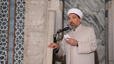 Diyanet ��leri Ba�kan� Arpagu�: Bayram g�nlerini f�rsat olarak de�erlendirelim