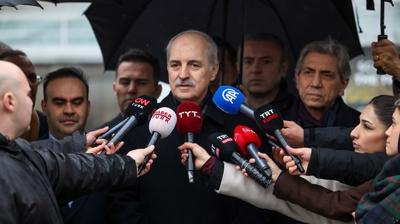 Katil �srail kap�s�ndan d�nd�rd�! TBMM Ba�kan� Kurtulmu�'tan Mescid-i Aksa tepkisi