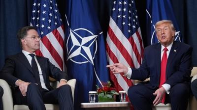 Trump'tan NATO'ya �ran tepkisi... 'Korkaklar! Bunu hat�rlayaca��z'
