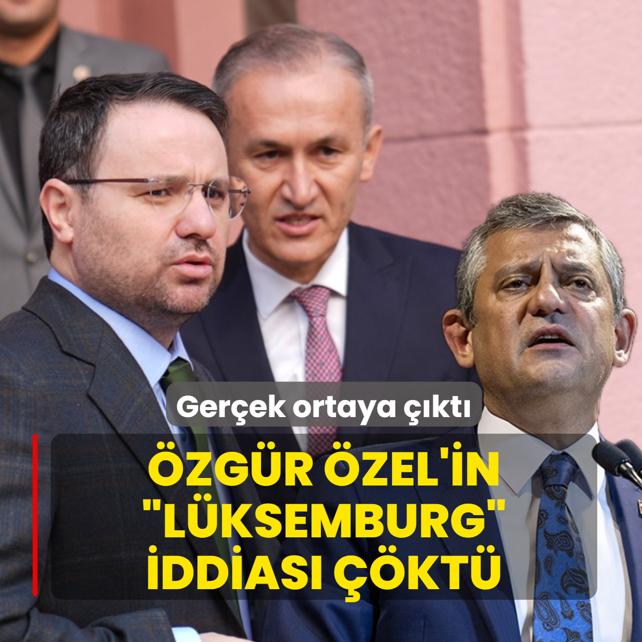 L�ksemburg g�revini T�rkiye'den y�r�tt�