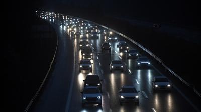 Bayram d�n��leri ba�lad�... Yollarda yo�unluk artt�