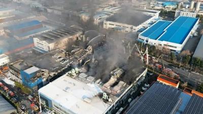 Güney Kore'de fabrika yangını: Hayatını kaybedenlerin sayısı yükseldi