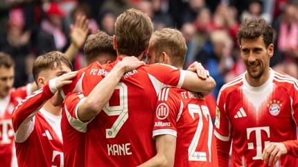 Bayern M�nih farkl� kazand�