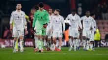 Manchester United, Bournemouth deplasman�nda 2 puan b�rakt�