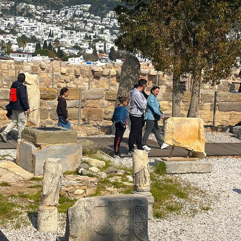 Tatilcilerin Bodrum'daki bayram tatili tercihi 'tarihi rotalar' oldu