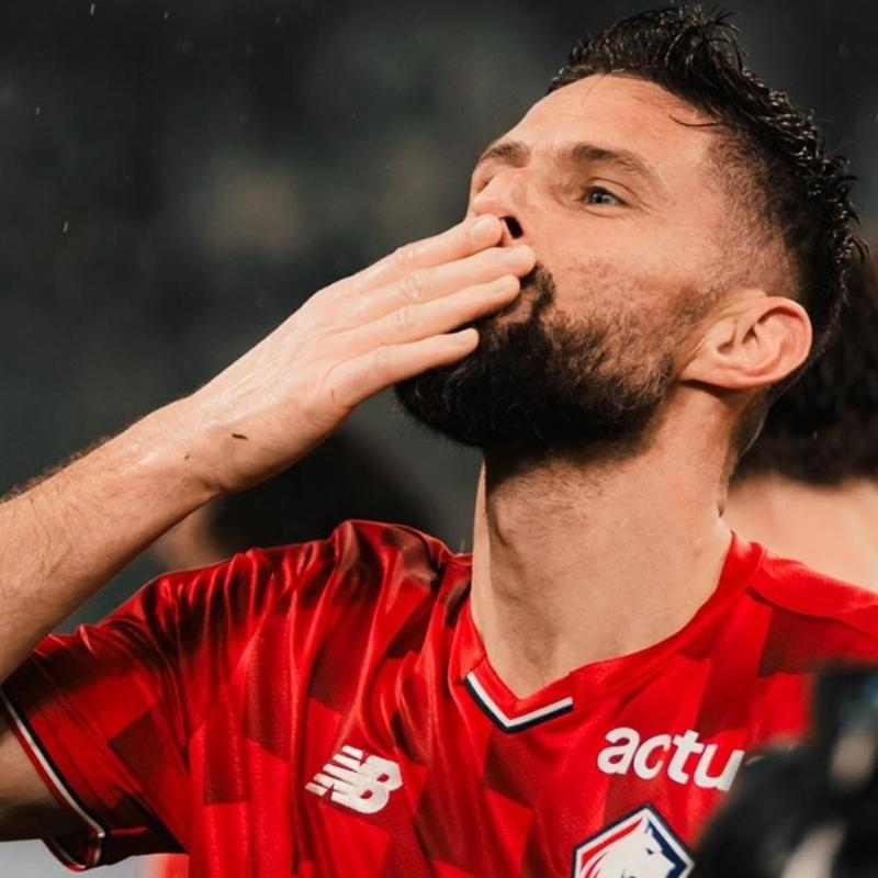 Eski Trabzonsporlu Meunier'in y�ld�zla�t��� ma�ta Lille galip