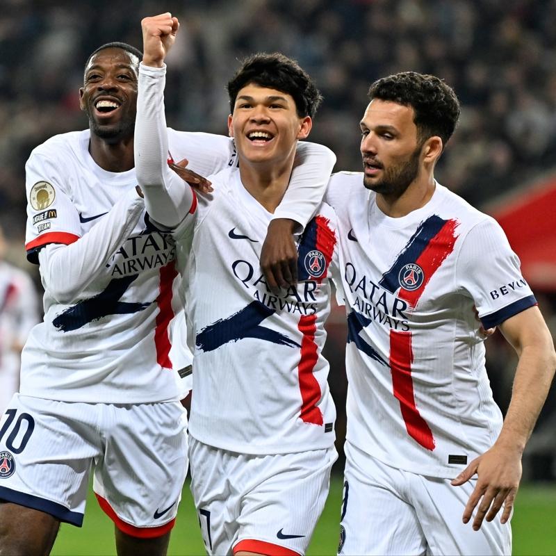 Paris Saint-Germain, Nice'i 4 golle ma�lup etti
