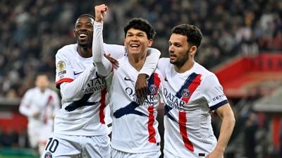 Paris Saint-Germain, Nice'i 4 golle ma�lup etti