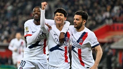 Paris Saint-Germain, Nice'i 4 golle ma�lup etti