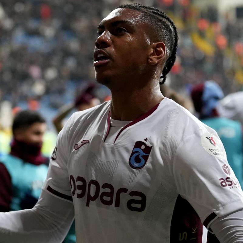 Trabzonspor'un golc�lerinden dikkat �eken performans