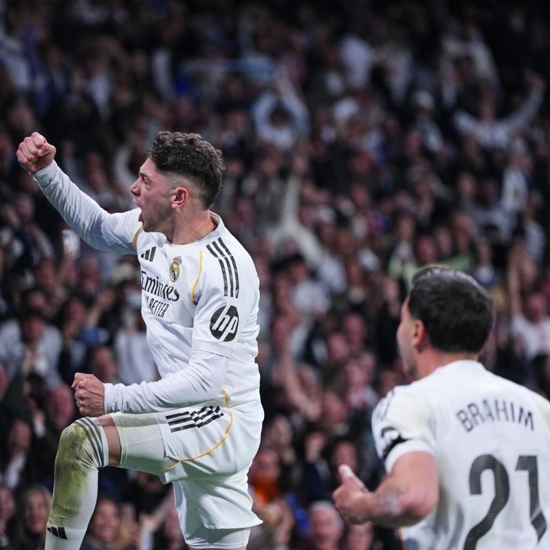 5 goll� derbide kazanan Real Madrid