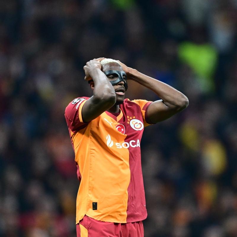 Galatasaray'a Osimhen'den k�t� haber! Resmi a��klama geldi...