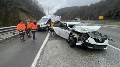 Bolu'da feci kaza: 2'si �ocuk 4 yaral�