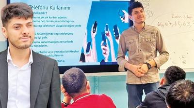 �ki b�l�m bitirdi, birinci oldu! G�n�l g�z�yle rehberlik