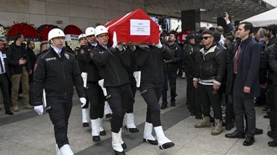 Katar'da helikopter d��m��t�! Kahraman �ehitlerimize veda