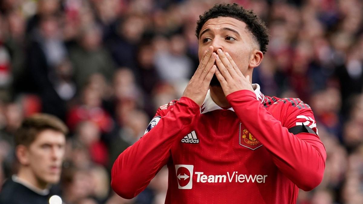 jadon sancho manchester united ayr�l�k foto�raflar� resimleri