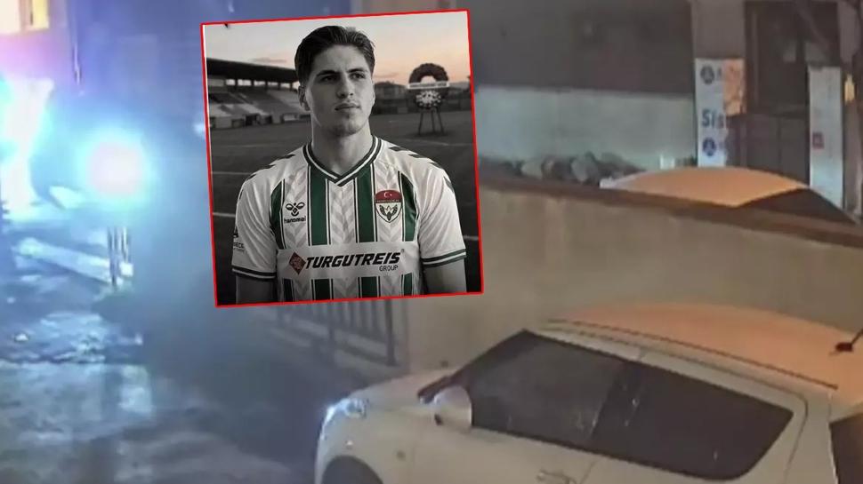 Futbolcu Kubilay Kaan Kundakçı'ya kurşun yağmuru! Dehşet anları güvenlik kamerasında