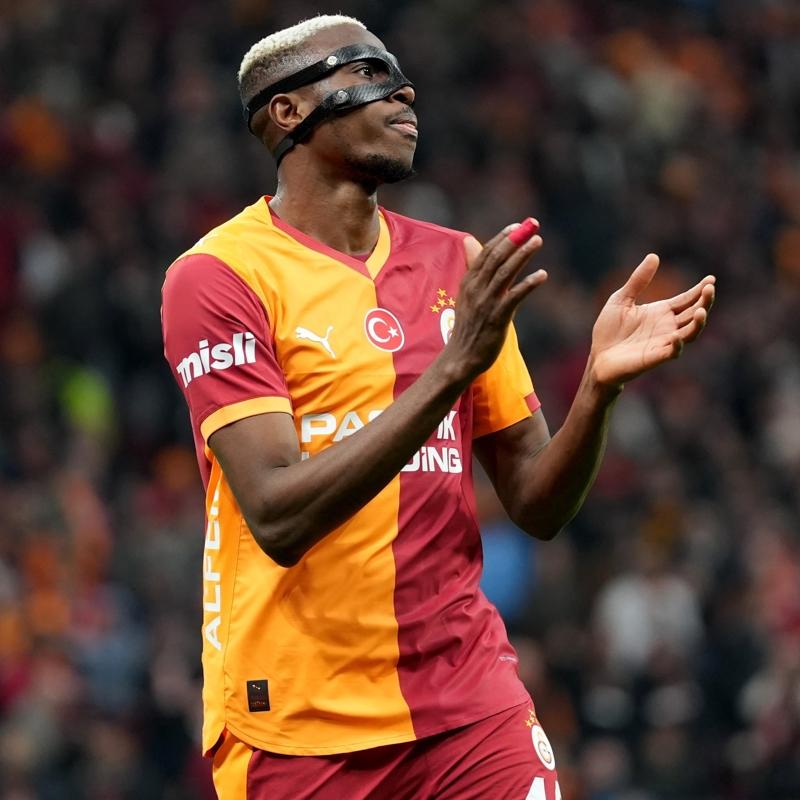 Galatasaray, Victor Osimhen'in yoklu�unda zorlan�yor