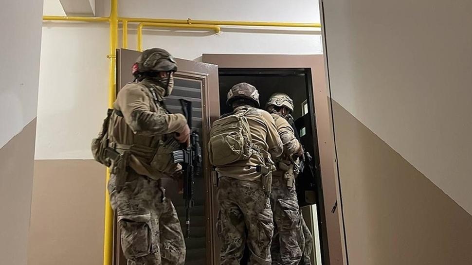 �ki ilde DEA� operasyonu! 9 ��pheli g�zalt�na al�nd�