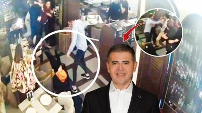 CHP'li Ba�kan alkol masas�nda dayak yedi