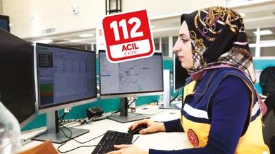 Mezarl�ktan 112'yi arad�! 'Burada �ok �l� var'