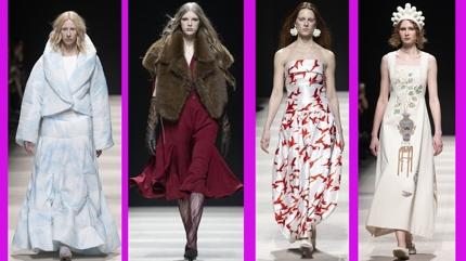 Moskova Moda Haftas�'n�n �ne ��kanlar�: Tasar�mlar�n rengi g�z kama�t�rd�