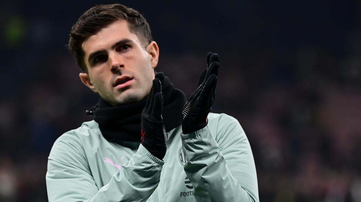 Christian Pulisic milan transfer foto�raflar� resimleri