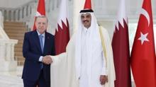 Katar Emiri Al Sani'den Ba�kan Erdo�an'a te�ekk�r